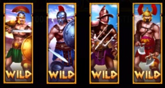gladiators go wild simboluri wild