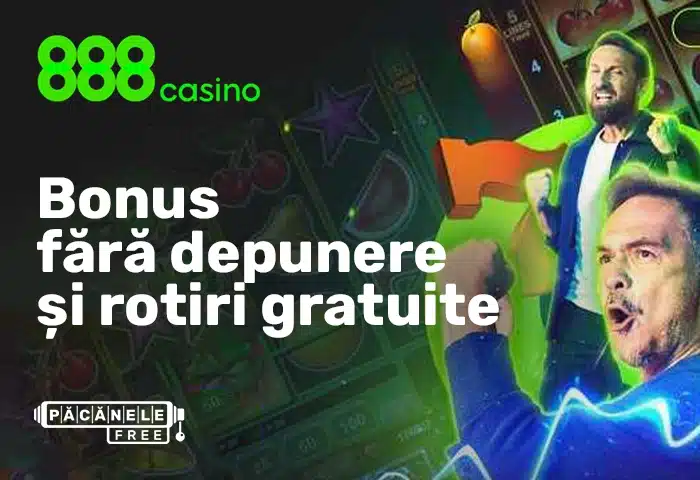 888 casino bonus fără depunere și rotiri gratuite