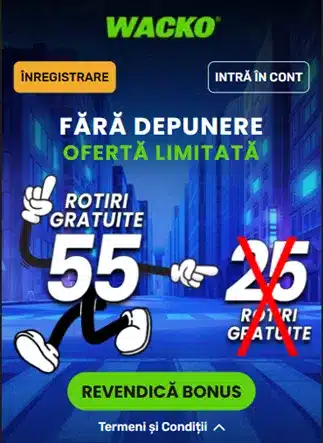 wacko bonus fara depunere 0225