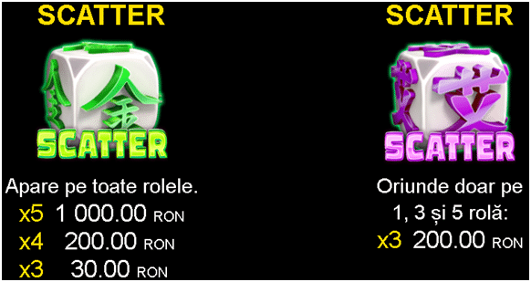 40 bulky dice simbol scatter