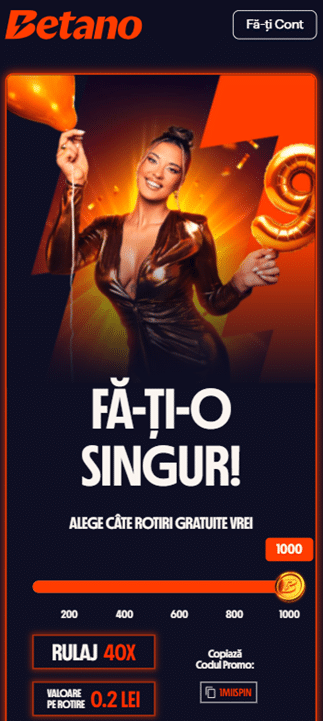 betano bonus fara depunere 0625