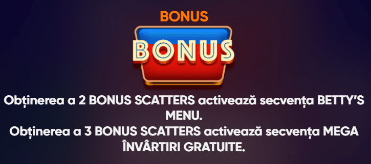 secventa bonus betty bonkers