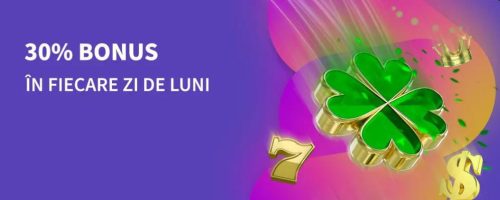 conticazino 30% bonus luni